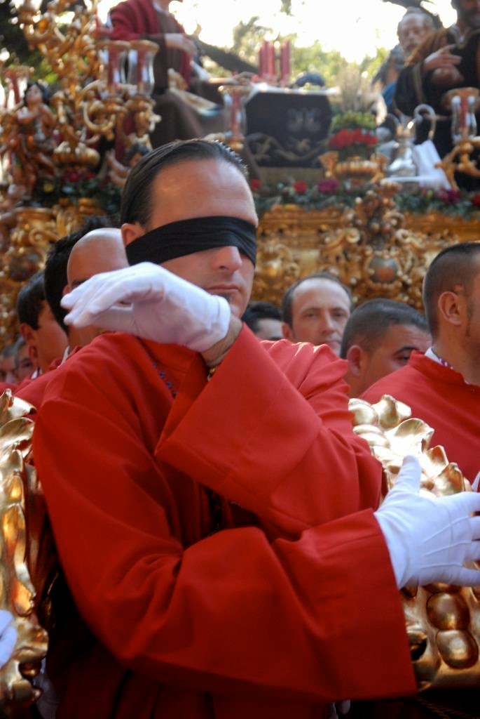 costaleros, Malaga, processies, Maria-en Christustronen, Spanje Semana Santa Malaga, Goede Week processies, gast Antonio Banderas, optochten met heiligenbeelden,april, Malaga's grootste evenement 