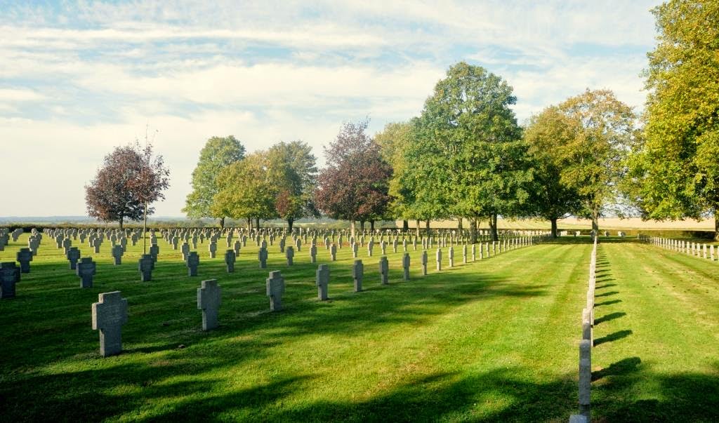 grote oorlog in aisne, picardie