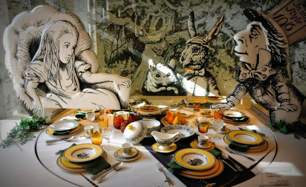 Alice in wonderland, museum Mettlach, museum Saarland, Saar