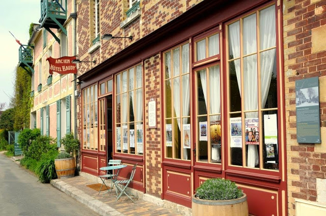 Ancien hotel baudy in giverny, monets bistro in giverny