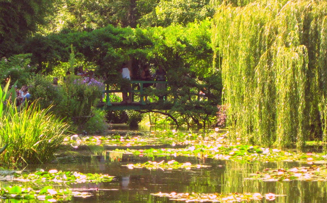 Japanse tuin Monet in Giverny Normandië