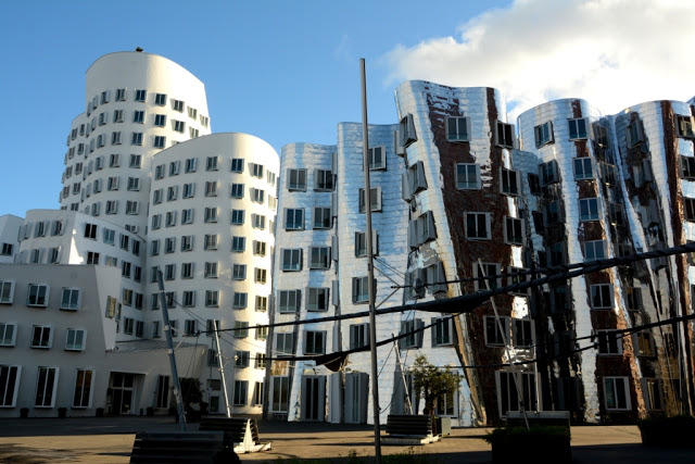 düsseldorf architectuur, medienhafen, citytrip düsseldorf, 