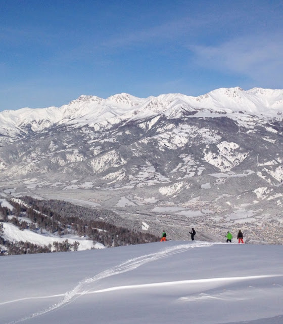 Haute-Provence, Vallée de l'Ubaye, wintersport in de Haute-Provence