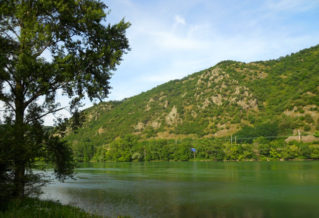 fietsen langs de Rhône, Rhône-vallei, Rhône-Alpes, Via Rhona, ViaRhôna, cote rotie