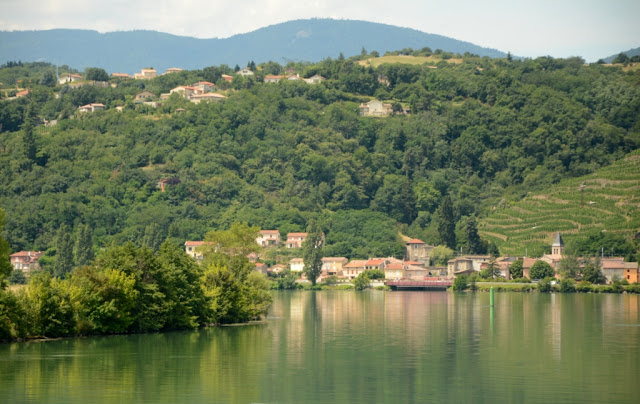 fietsen langs de Rhône, Rhône-Alpes, Via Rhona, ViaRhôna, cote rotie