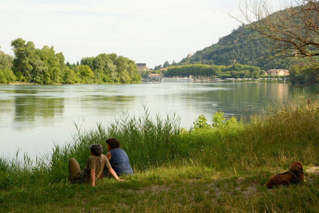 fietsen langs de Rhône, Rhône-vallei, Rhône-Alpes, Via Rhona, ViaRhôna, cote rotie