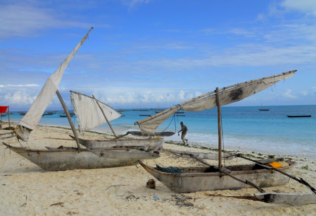 dhow, zanzibar north-coast, noordkust zanzibar, tanzania, 