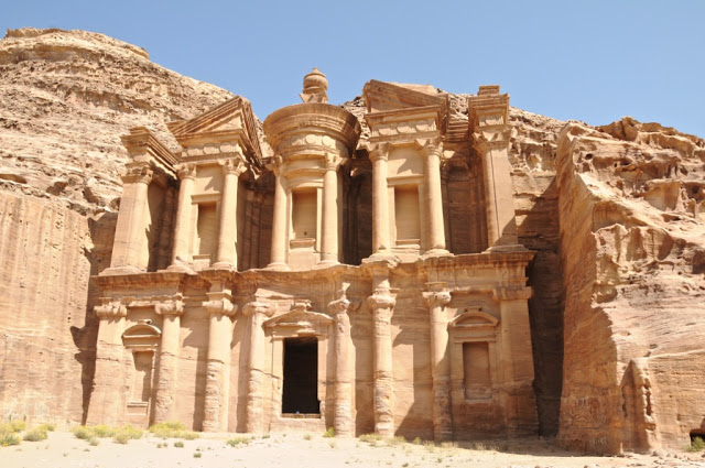 petra jordanië, historische site petra, edom,nabateeërs, the treasury