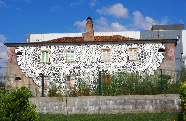 Estarreja, Antonio Conceição, Pantonio, NeSpoon, Mario Belem, Third, Street Art Festival Viseu, Santa Catarina Fort, Lata 65, Vhils, Bosoletti, Isaac Cordal, Bicicletta sam freio, Cruella d'Enfer, Fintan Magee, Bordallo II, Add Fuell, Estau, Wool, Viseu, Figueira da Foz, Alveiro, street art, Portugal, Valega, 