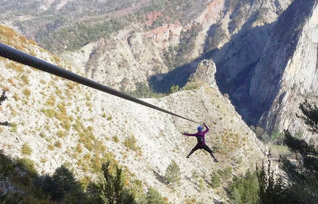 la durance, haute provence, provençaalse alpen, via ferrata de la grande fistoire, sisteron, sigoyer, les pénitents de mées