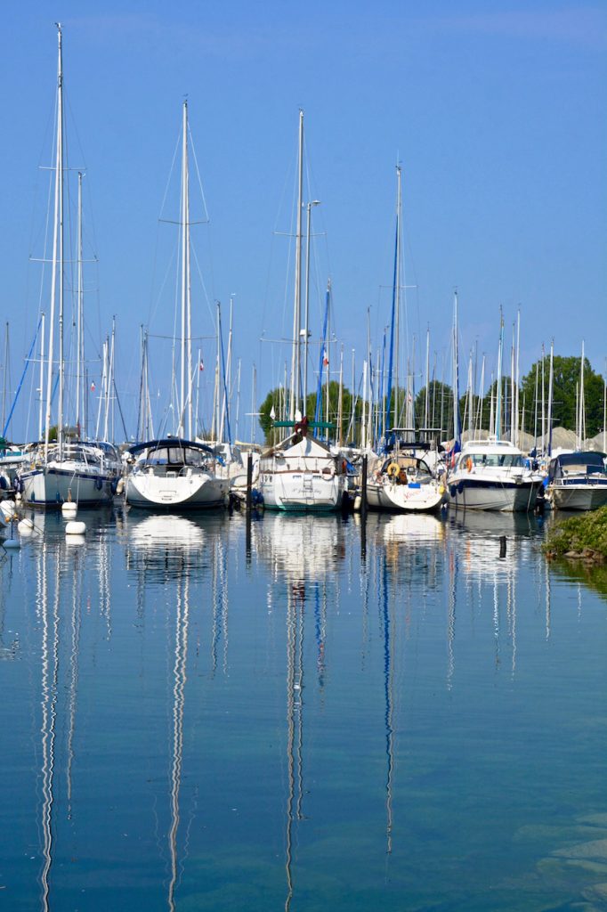 jachthaven Vevey, Lac Leman, meer van Geneve, yachts, marina, Zwitserland