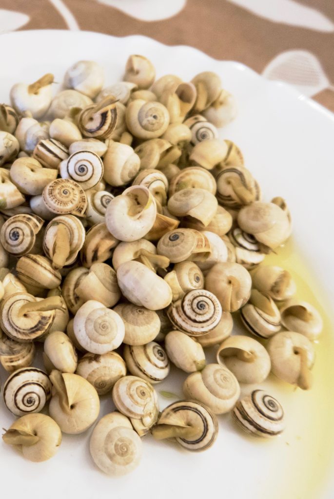 snails, slakken, populair gerecht, Portugese keuken, popular Portuguese dish,Algarve, Portugal