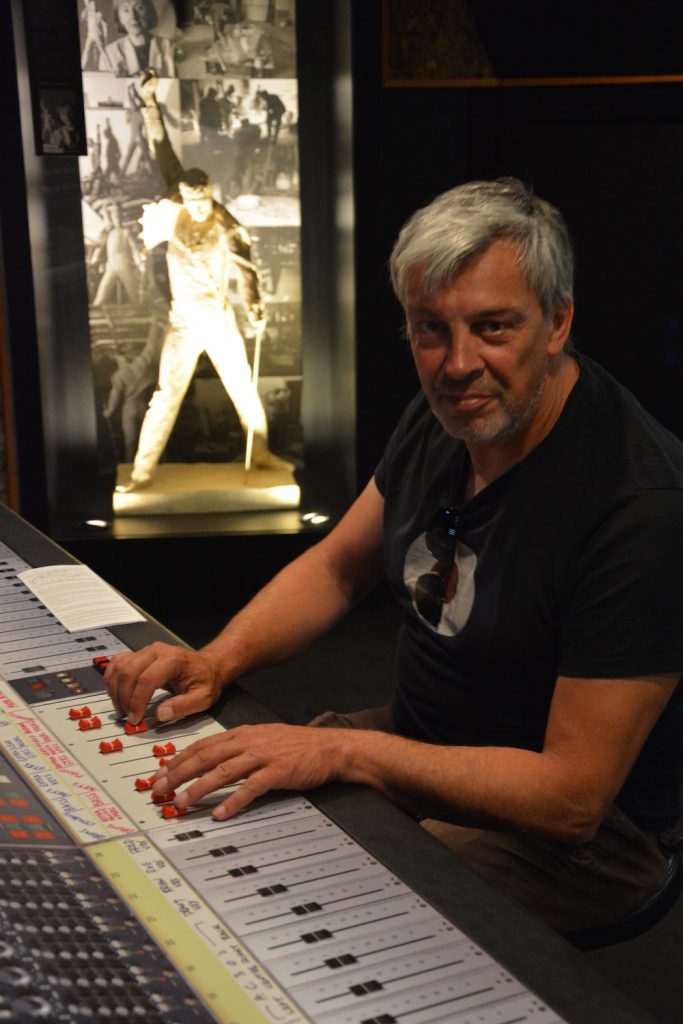 Opnamestudio van Queen, zelf mixen, casino van Montreux, Werner, Freddy Mercury