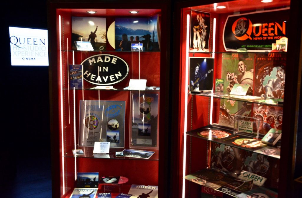 Opnamestudio Queen, Montreux, Montreux casino, Queen memorabilia, Freddy Mercury, Zwitserland, meer van Genève