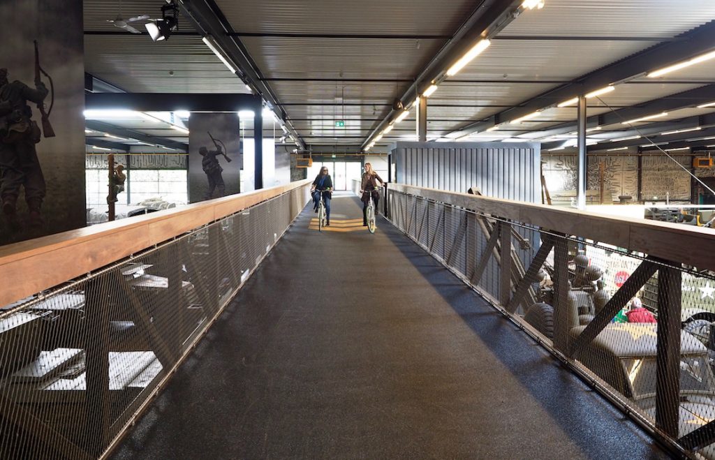 museum fietsbrug, oorlogsmuseum Overloon, fietsroute 'aan de andere kant', Liberation fietsroute, Noord Brabant