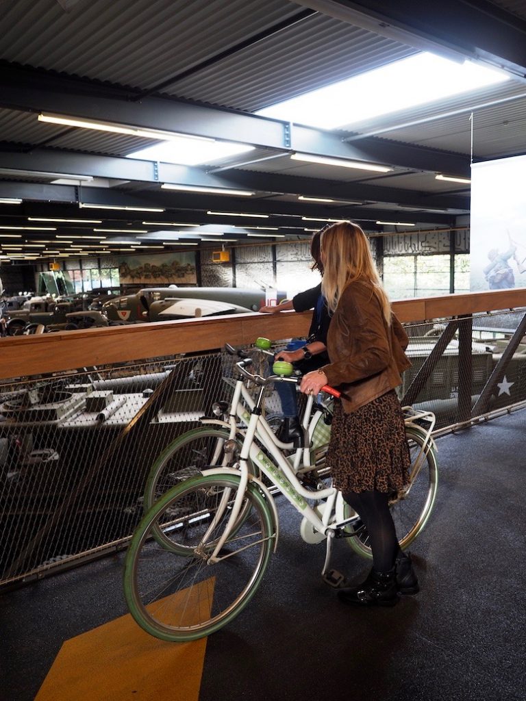 museum fietsbrug, oorlogsmuseum Overloon, fietsroute 'aan de andere kant', Liberation fietsroute