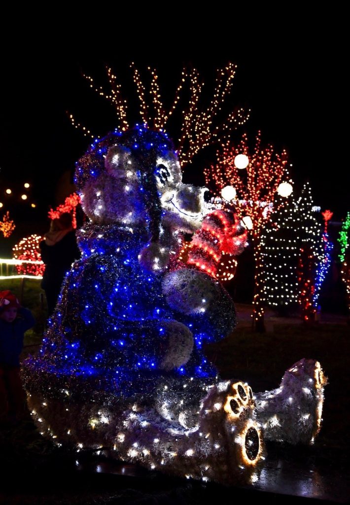 17000 Kerstlichtjes in Salajland, een kerstmis fantasiewereld in Grabovnika in Kroatië