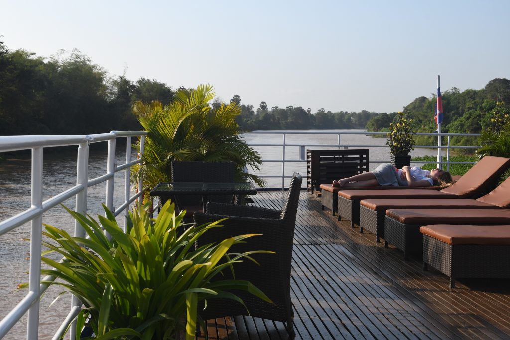 Dek Indochine I Croisieurope rivercruise Mekong river Vietnam