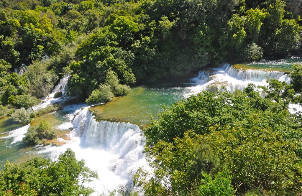 KRKA, NATIONAL PARK, WATERFALLS, CROATIA, KROATIË