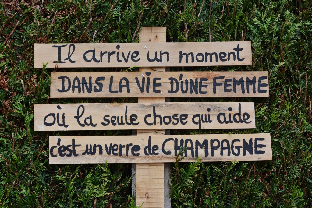 Champagne quote oenotoerisme