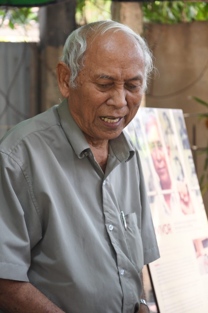 Chum Mey, overlevende S21, Khmer Rouge gevangene, Phnom Penh, Cambodia