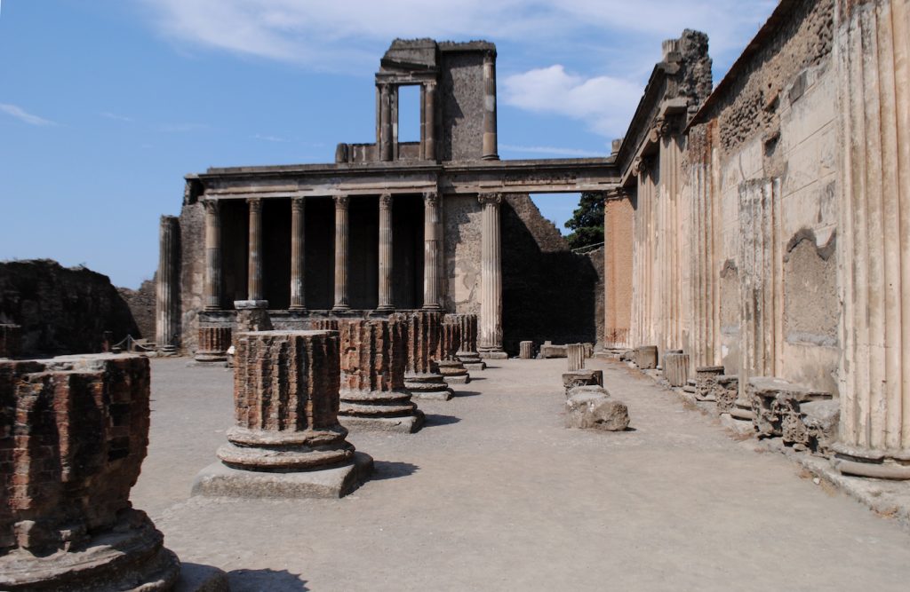 Pompeï, Romeinse stad, uitbarsting Vesuvius 79 na Chr, archeologische site,Unesco Werelderfgoed, Napels, Italië